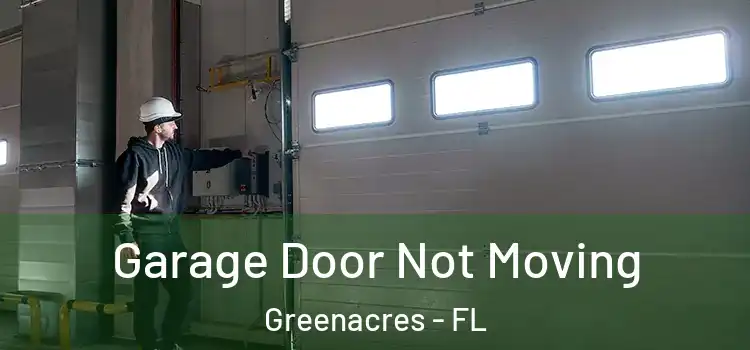 Garage Door Not Moving Greenacres - FL